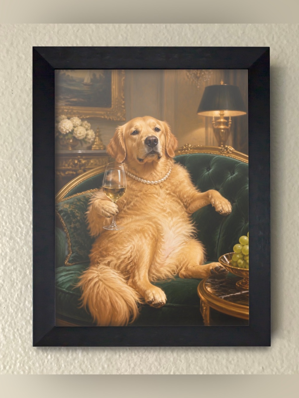 Luxury Dog Wall Art - Picture 1 of 1
